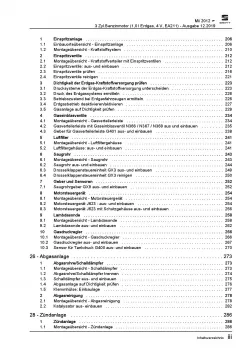 SEAT Mii AA 2011-2019 3-Zyl. 1,0l Erdgas Benzinmotor 68 PS Reparaturanleitung