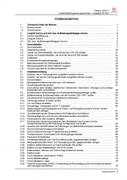 Seat Tarraco KN ab 2018 Instandhaltung Inspektion Wartung Reparaturanleitung PDF