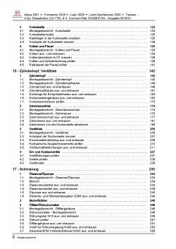 Seat Tarraco KN ab 2018 4-Zyl. Dieselmotor TDI 115-200 PS Reparaturanleitung PDF