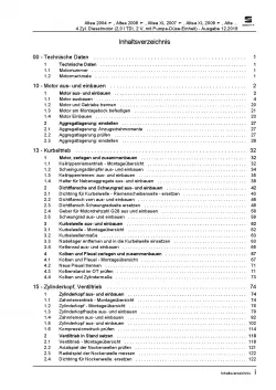 SEAT Toledo 5P (04-09) 4-Zyl. 2,0l Dieselmotor TDI 140 PS Reparaturanleitung PDF