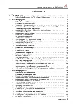 SEAT Toledo Typ KG 2012-2019 Fahrwerk Achsen Lenkung Reparaturanleitung PDF