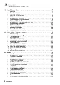 SEAT eMii Typ KE ab 2019 Fahrwerk Achsen Lenkung Reparaturanleitung PDF