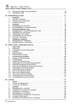 SKODA Citigo-e iV 2019-2020 Fahrwerk Achsen Lenkung Reparaturanleitung