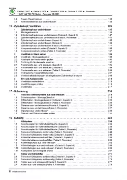 SKODA Fabia 5J 2006-2014 4-Zyl. Dieselmotor TDI 105 PS Reparaturanleitung PDF