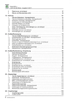 SKODA Fabia 6Y 1999-2007 4-Zyl. Dieselmotor SDI 64 PS Reparaturanleitung PDF