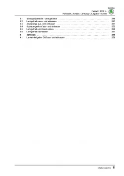 SKODA Fabia Typ NJ 2014-2021 Fahrwerk Achsen Lenkung Reparaturanleitung PDF