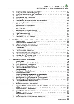 SKODA Fabia NJ (14-21) 3-Zyl. Dieselmotor TDI 75-105 PS Reparaturanleitung PDF