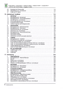 SKODA Kamiq Typ NW ab 2019 3-Zyl. 1,0l Benzinmotor 95-110 PS Reparaturanleitung