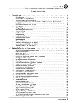 SKODA Octavia (96-10) Diesel Einspritz Vorglühanlage 1,9l Reparaturanleitung PDF