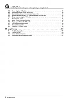 SKODA Octavia 1U (96-10) Diesel Einspritz- Vorglühanlage 1,9l Reparaturanleitung