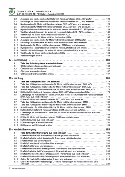 SKODA Octavia 1Z 2004-2013 4-Zyl. Dieselmotor TDI 136-140 PS Reparaturanleitung