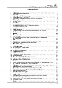 Skoda Scala NW ab 2019 Instandhaltung Inspektion Wartung Reparaturanleitung PDF