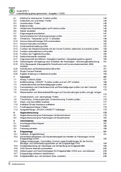 Skoda Scala NW ab 2019 Instandhaltung Inspektion Wartung Reparaturanleitung PDF