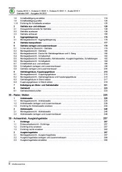 Skoda Scala Typ NW ab 2019 5 Gang Schaltgetriebe 0AF Kupplung Reparaturanleitung