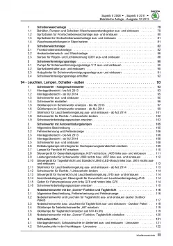 SKODA Superb Typ 3T 2008-2015 Elektrische Anlage Systeme Reparaturanleitung PDF