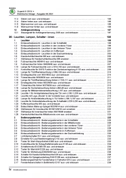 SKODA Superb 3V ab 2015 Elektrische Anlage Elektrik Systeme Reparaturanleitung