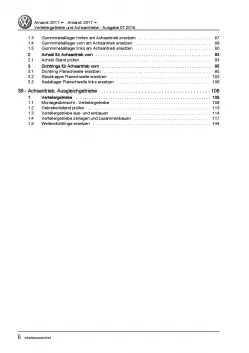 VW Amarok Typ 2H ab 2010 Verteilergetriebe Achsantriebe Reparaturanleitung PDF
