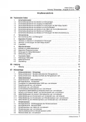 VW Arteon Typ 3H 2017-2020 Heizung Belüftung Klimaanlage Reparaturanleitung PDF