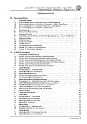 VW Arteon Typ 3H 2017-2020 Kraftstoffversorgung Dieselmotoren Reparaturanleitung