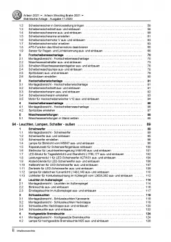 VW Arteon 3H ab 2020 Elektrische Anlage Elektrik Systeme Reparaturanleitung PDF