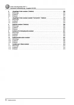 VW Arteon 3H9 ab 2020 Karosserie Unfall Instandsetzung Reparaturanleitung PDF