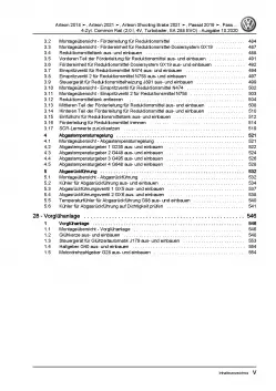 VW Arteon 3H ab 2020 4-Zyl. 2,0l Dieselmotor 150-200 PS Reparaturanleitung PDF