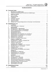 VW Beetle Typ 5C 2011-2016 Fahrwerk Achsen Lenkung Reparaturanleitung PDF