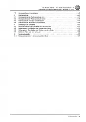 VW Beetle NBL (16-19) Karosserie Montagearbeiten Außen Reparaturanleitung PDF