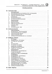 VW Beetle Typ NBL (16-19) 6 Gang Automatikgetriebe 09G Reparaturanleitung PDF