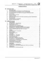 VW Beetle NBL (16-19) Kraftstoffversorgung Benzinmotoren Reparaturanleitung PDF