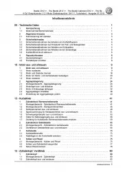 VW Beetle Cabrio 5C (11-16) 4-Zyl. 1,2l Benzinmotor 105 PS Reparaturanleitung