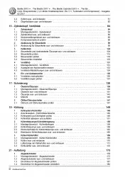 VW Beetle Cabrio 5C 2011-2016 1,4l Benzinmotor 160 PS Reparaturanleitung PDF