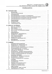 VW Beetle Cabrio 5C 2011-2016 2,0l Dieselmotor 140 PS Reparaturanleitung PDF