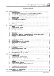 VW Beetle Cabrio NBC (16-19) Elektrische Anlage Systeme Reparaturanleitung PDF