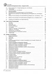 VW Bora Typ 1J 1998-2006 Karosserie Montagearbeiten Außen Reparaturanleitung