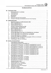 VW Transporter T4 1996-2003 Bremsanlagen Bremsen System Reparaturanleitung PDF