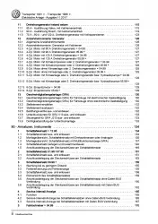 VW Transporter T4 1990-2003 Elektrische Anlage Systeme Reparaturanleitung PDF