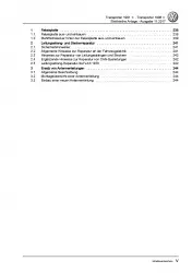 VW Transporter T4 1990-2003 Elektrische Anlage Systeme Reparaturanleitung PDF