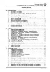 VW Transporter T4 (90-03) 5 Gang Schaltgetriebe 02D 4WD Reparaturanleitung PDF