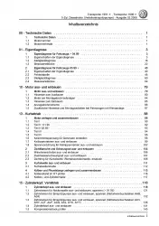 VW Transporter T4 (90-03) 2,5l Dieselmotor TDI 75-150 PS Reparaturanleitung