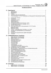 VW Transporter T4 (90-03) Digifant Einspritz- Zündanlage Reparaturanleitung PDF