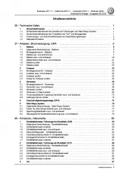 VW Transporter T5 2003-2015 Elektrische Anlage Systeme Reparaturanleitung PDF