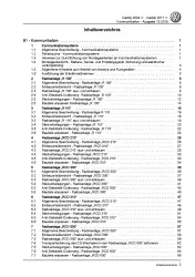 VW Caddy Typ 2K/2C 2010-2015 Radio Navigation Kommunikation Reparaturanleitung