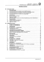 VW Caddy 2K/2C 2010-2015 Kraftstoffversorgung Dieselmotoren Reparaturanleitung