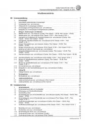 VW Caddy Typ 9K 1995-2003 Karosserie Montagearbeiten Innen Reparaturanleitung