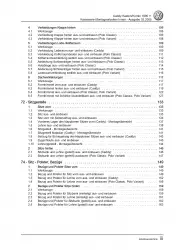 VW Caddy Typ 9K 1995-2003 Karosserie Montagearbeiten Innen Reparaturanleitung