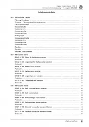 VW Caddy Typ 9K 1995-2003 Karosserie Unfall Instandsetzung Reparaturanleitung