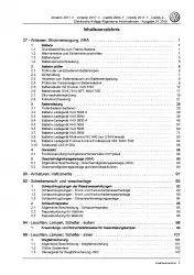 VW Caddy SA ab 2015 Allgemeine Infos Elektrische Anlage Reparaturanleitung PDF