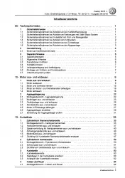 VW Caddy Typ SA ab 2015 3-Zyl. 1,0l Benzinmotor 84-102 PS Reparaturanleitung PDF