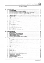 VW Crafter SY SZ ab 2017 8 Gang Automatikgetriebe 0DR Reparaturanleitung PDF